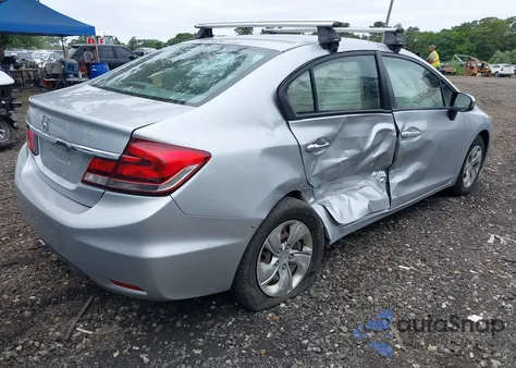 2014 Honda Civic Lx из США, поврежденный, VIN 2HGFB2F57EH540954